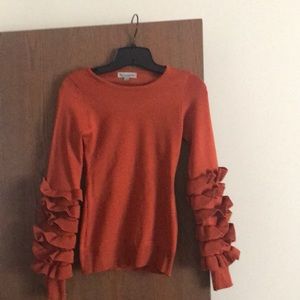 Rust sweater